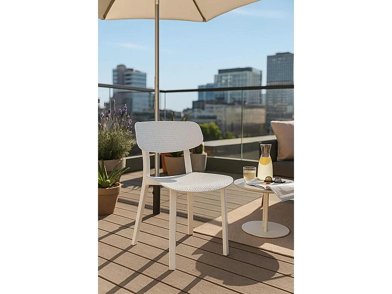 Sillas Jardín - Silla Lala - Blanco