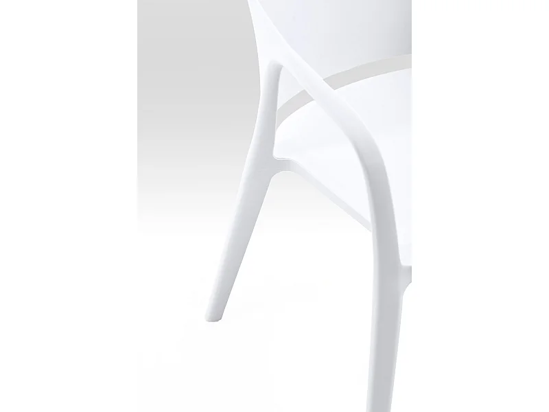 Packs Sillas Jardín - Pack 6 Sillas Tasla - Blanco