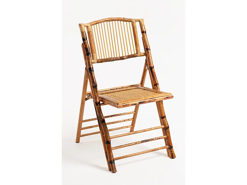 Sillas Plegables - Pack 4 Sillas Plegables Danie Bambú