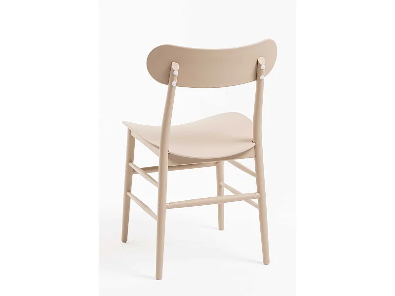 Packs Sillas Jardín - Pack 4 Sillas Teis - Beige