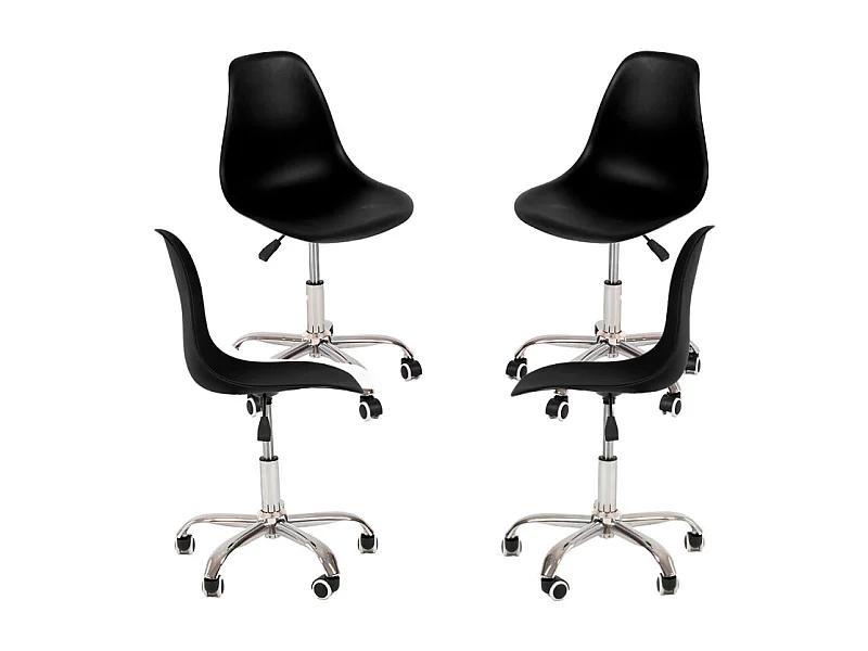 Packs Sillas - Pack 4 Sillas Dicron - Negro