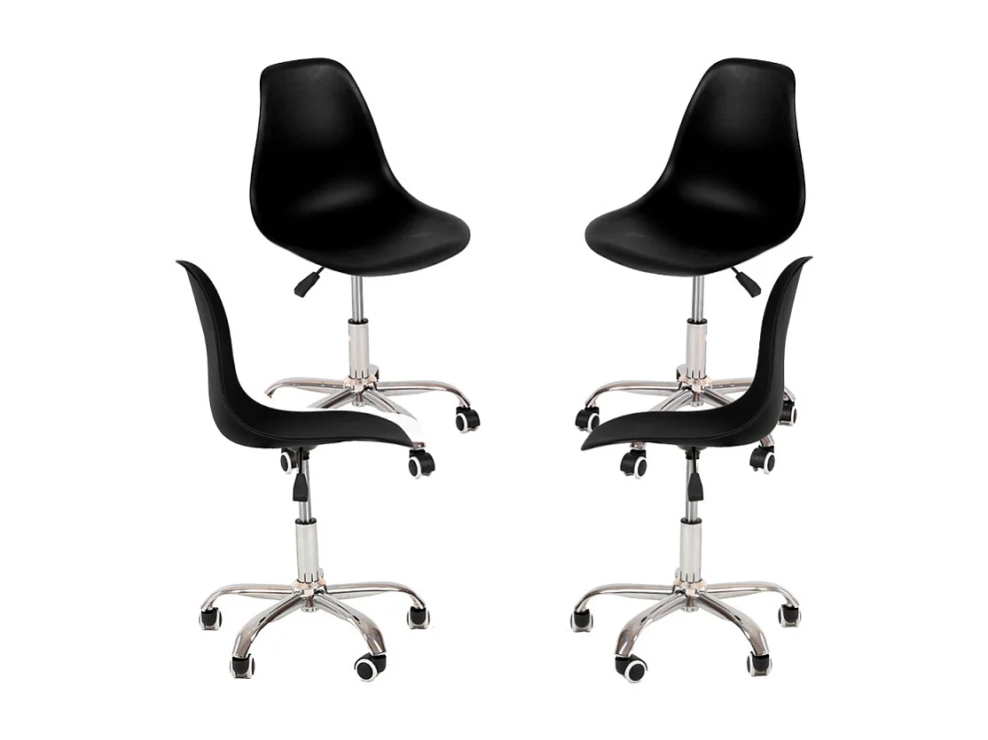 Packs Sillas - Pack 4 Sillas Dicron - Negro