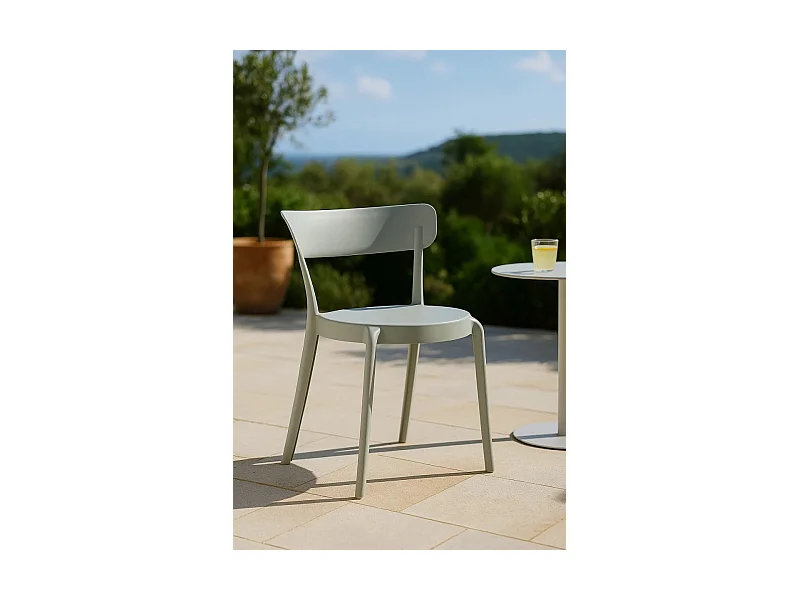 Sillas Jardín - Silla Circle - Gris