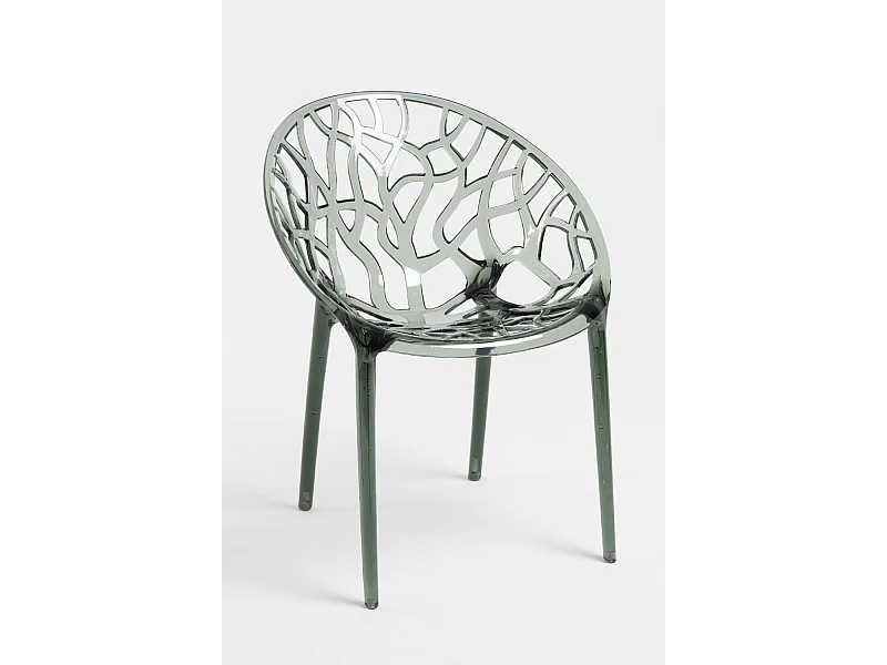 Sillas Jardín - Silla Nido Transparente - Transparente Ahumada