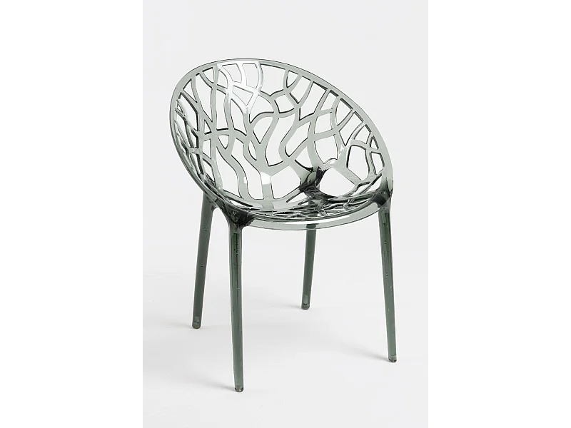 Sillas Jardín - Silla Nido Transparente - Transparente Ahumada