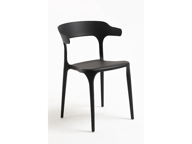 Packs Sillas Jardín - Pack 6 Sillas Teul - Negro