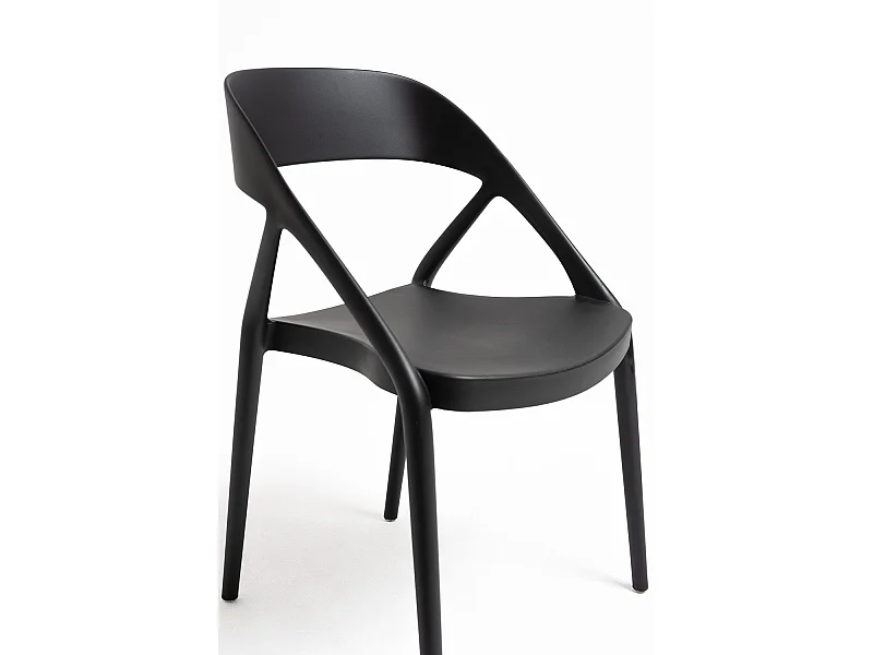 Sillas Jardín - Silla Lonli - Negro