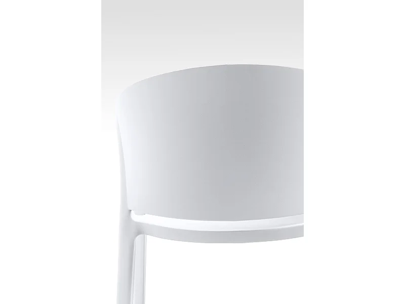 Packs Sillas Jardín - Pack 2 Sillas Tasla - Blanco