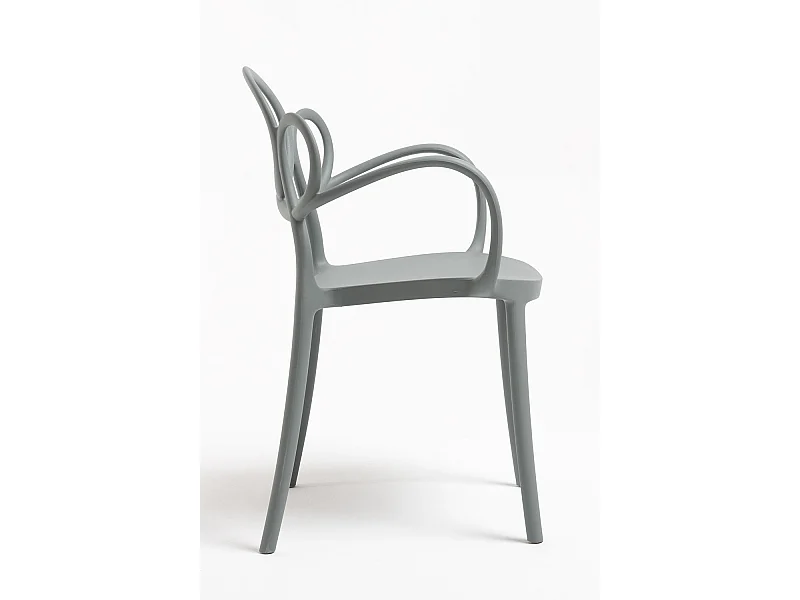 Packs Sillas Jardín - Pack 2 Sillas Sky con Reposabrazos - Gris oscuro