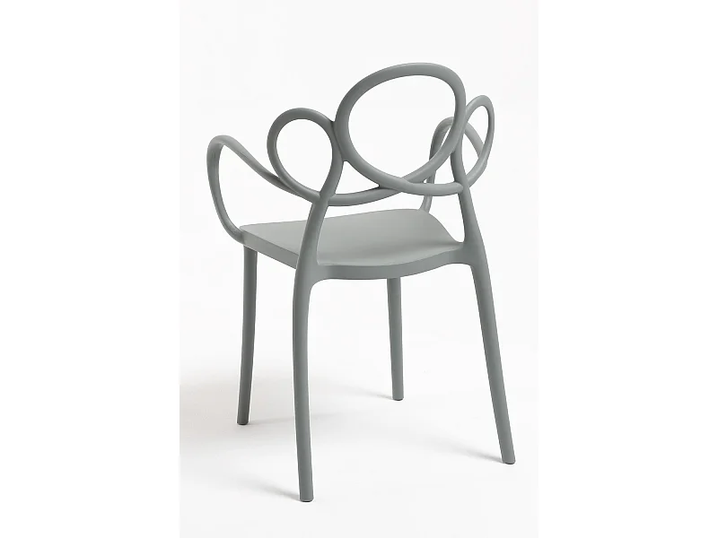 Packs Sillas Jardín - Pack 2 Sillas Sky con Reposabrazos - Gris oscuro