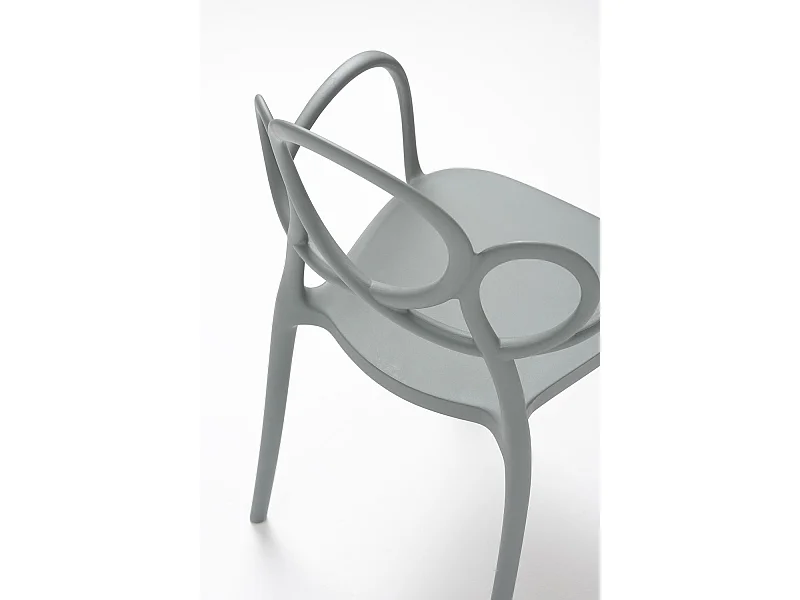 Packs Sillas Jardín - Pack 2 Sillas Sky con Reposabrazos - Gris oscuro