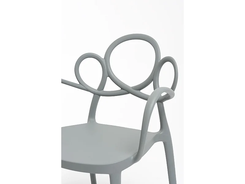 Packs Sillas Jardín - Pack 2 Sillas Sky con Reposabrazos - Gris oscuro