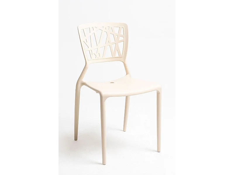 Packs Sillas Jardín - Pack 4 Sillas Delta - Beige