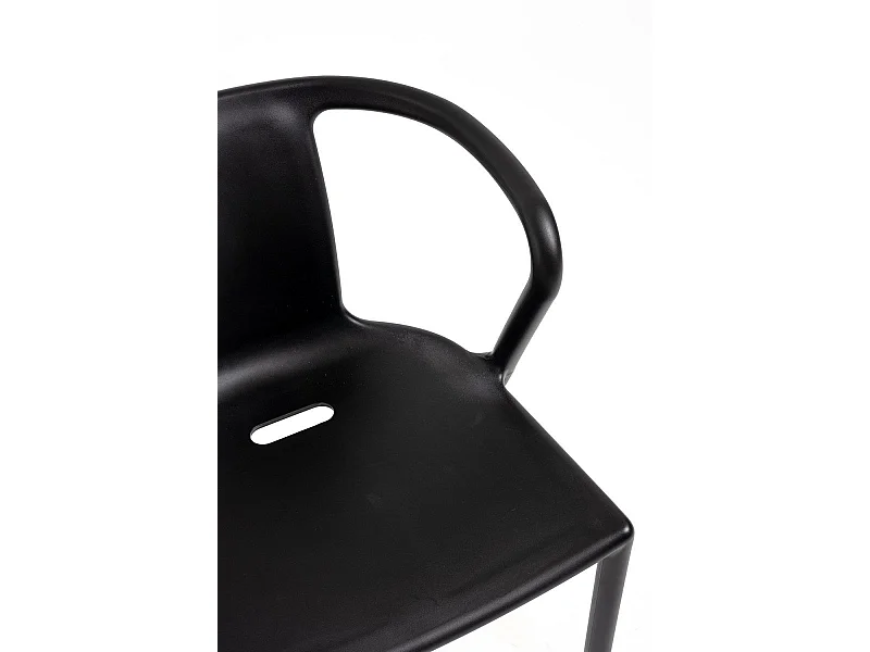 Sillas Jardín - Silla Indi - Negro