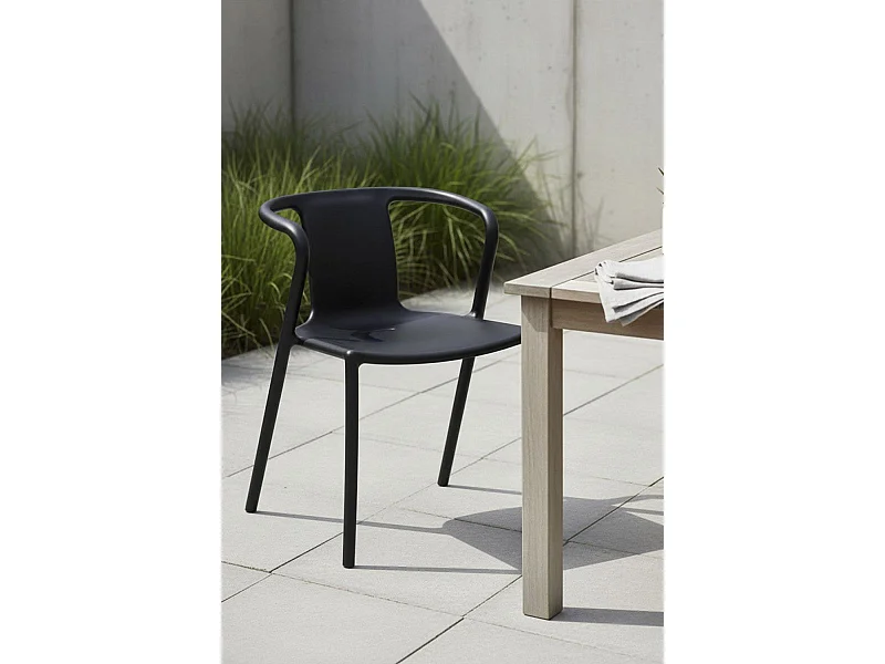 Sillas Jardín - Silla Indi - Negro