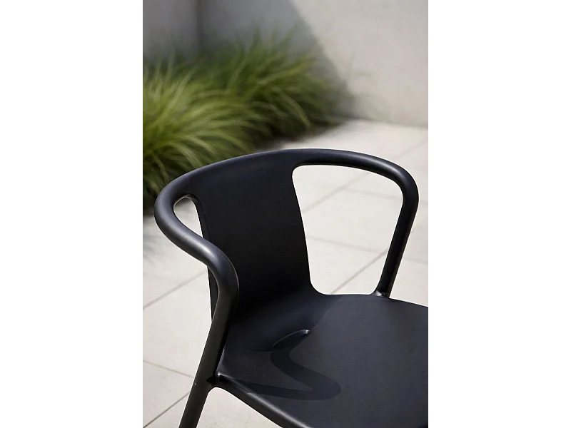 Sillas Jardín - Silla Indi - Negro