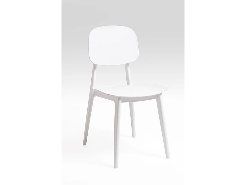 Sillas Jardín - Silla Mida - Blanco