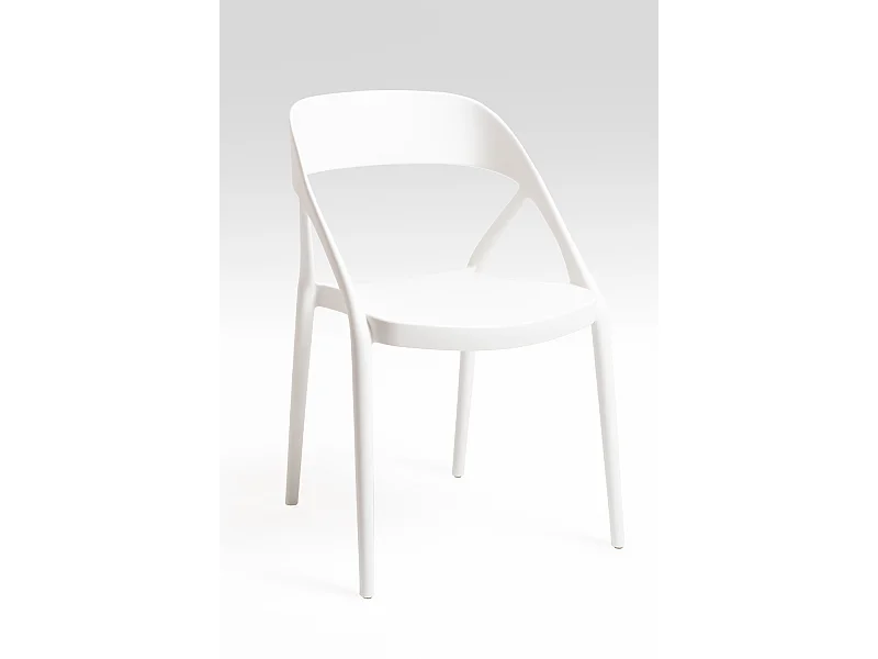 Sillas Jardín - Silla Lonli - Blanco