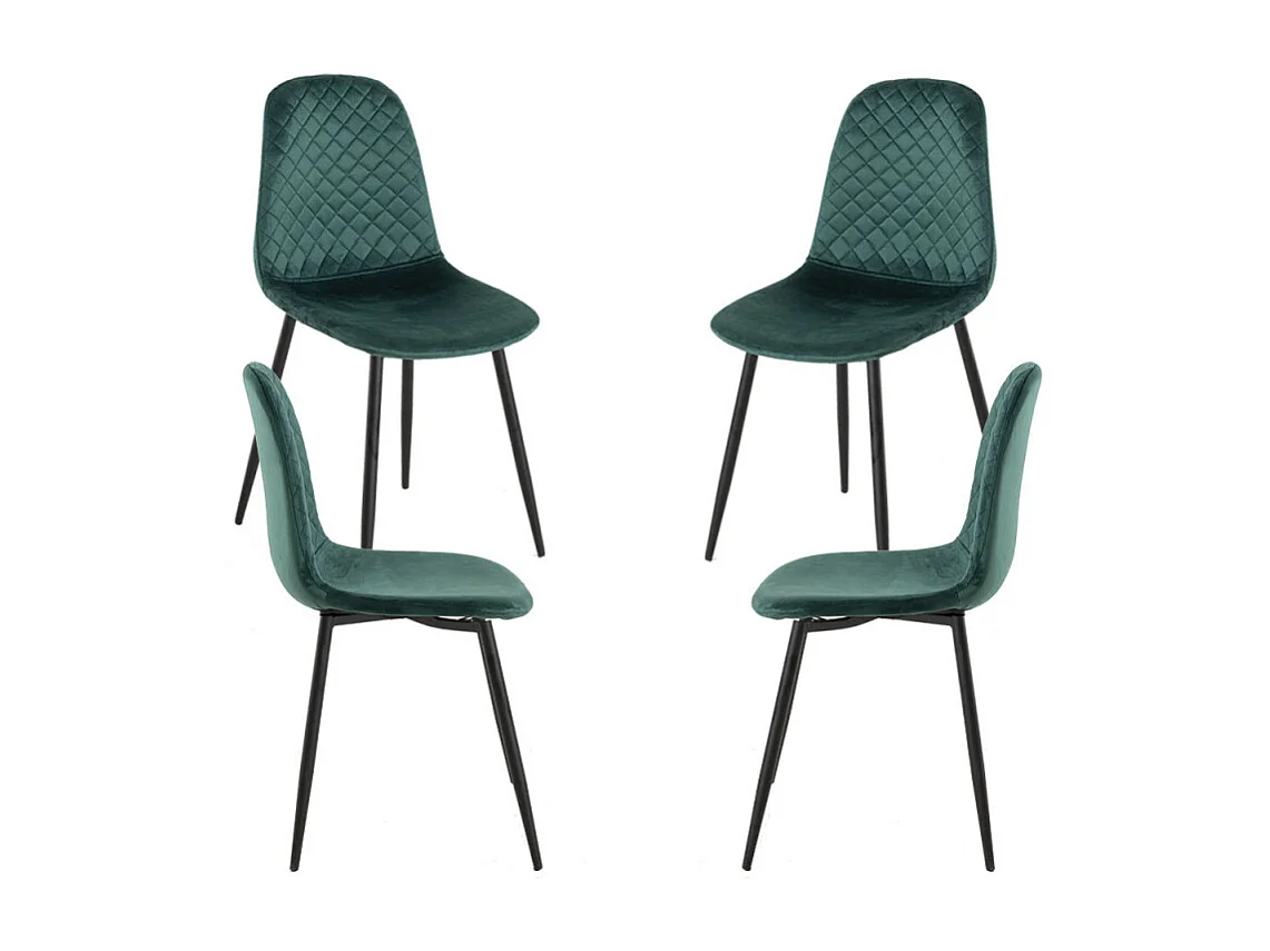 Packs Sillas Comedor - Pack 4 Sillas Boide - Verde