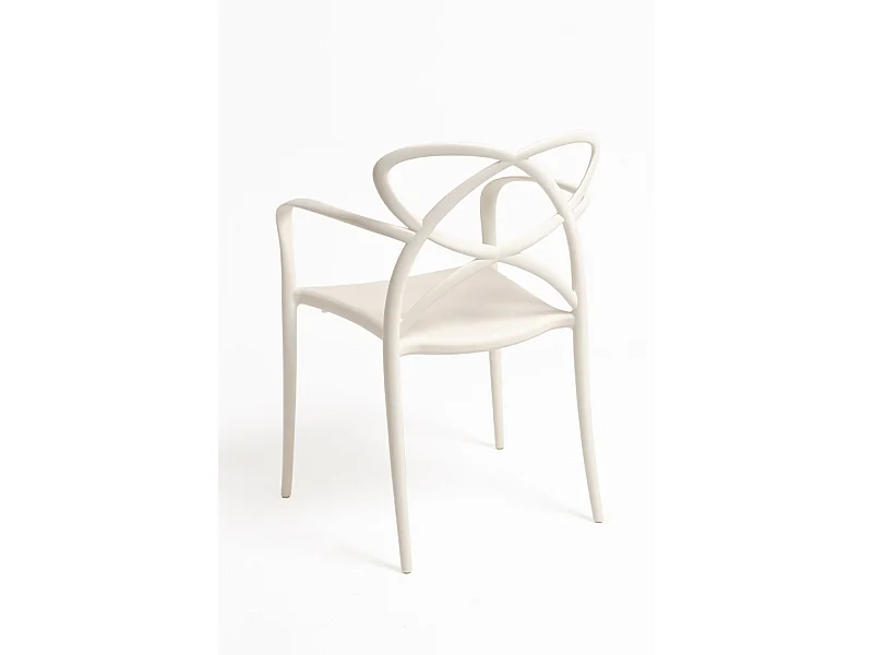 Sillas Comedor - Silla Vella con Reposabrazos - Crema