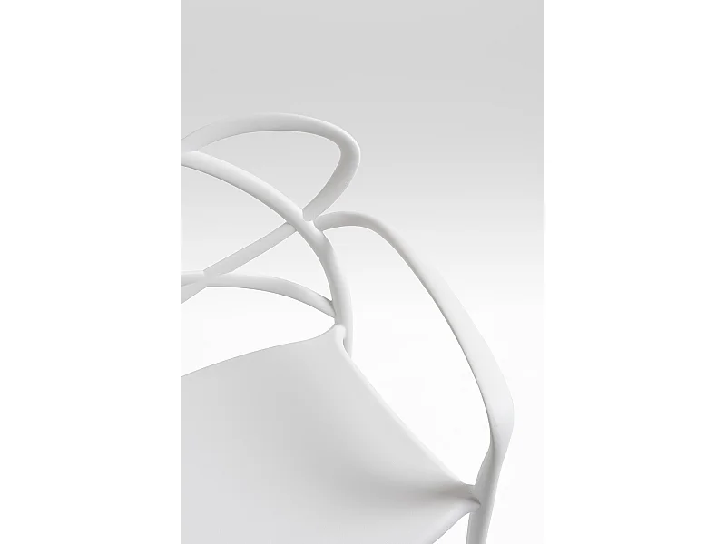 Sillas Comedor - Silla Vella con Reposabrazos - Blanco