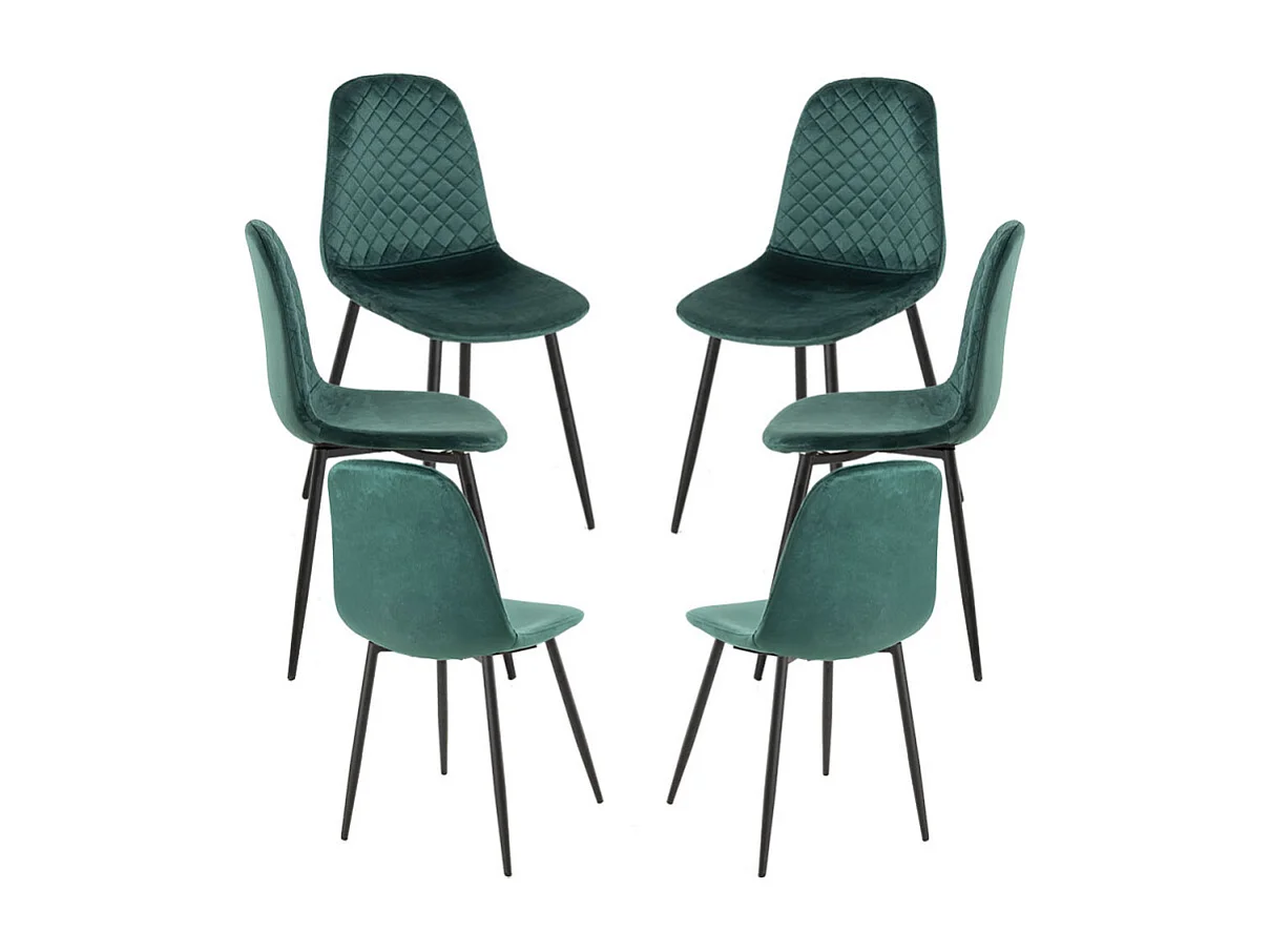 Packs Sillas Comedor - Pack 6 Sillas Boide - Verde