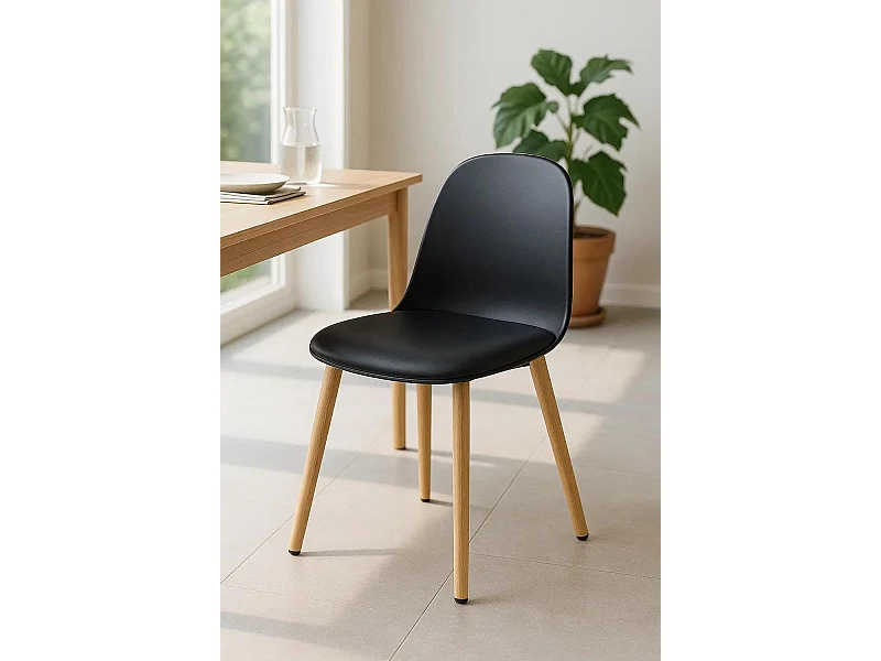 Sillas Comedor - Silla Ladny - Negro