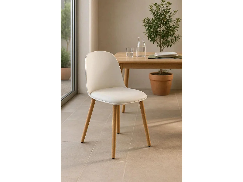 Sillas Comedor - Silla Ladny - Blanco