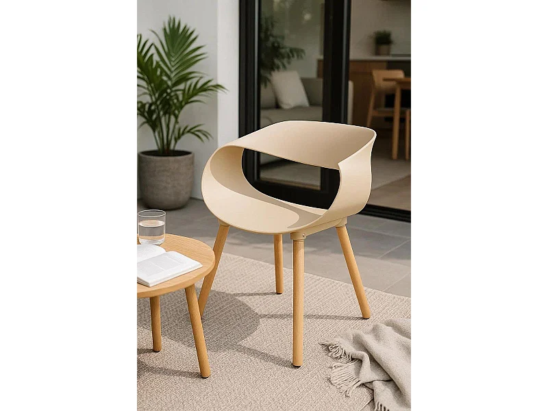 Sillas Comedor - Silla Cappio - Beige