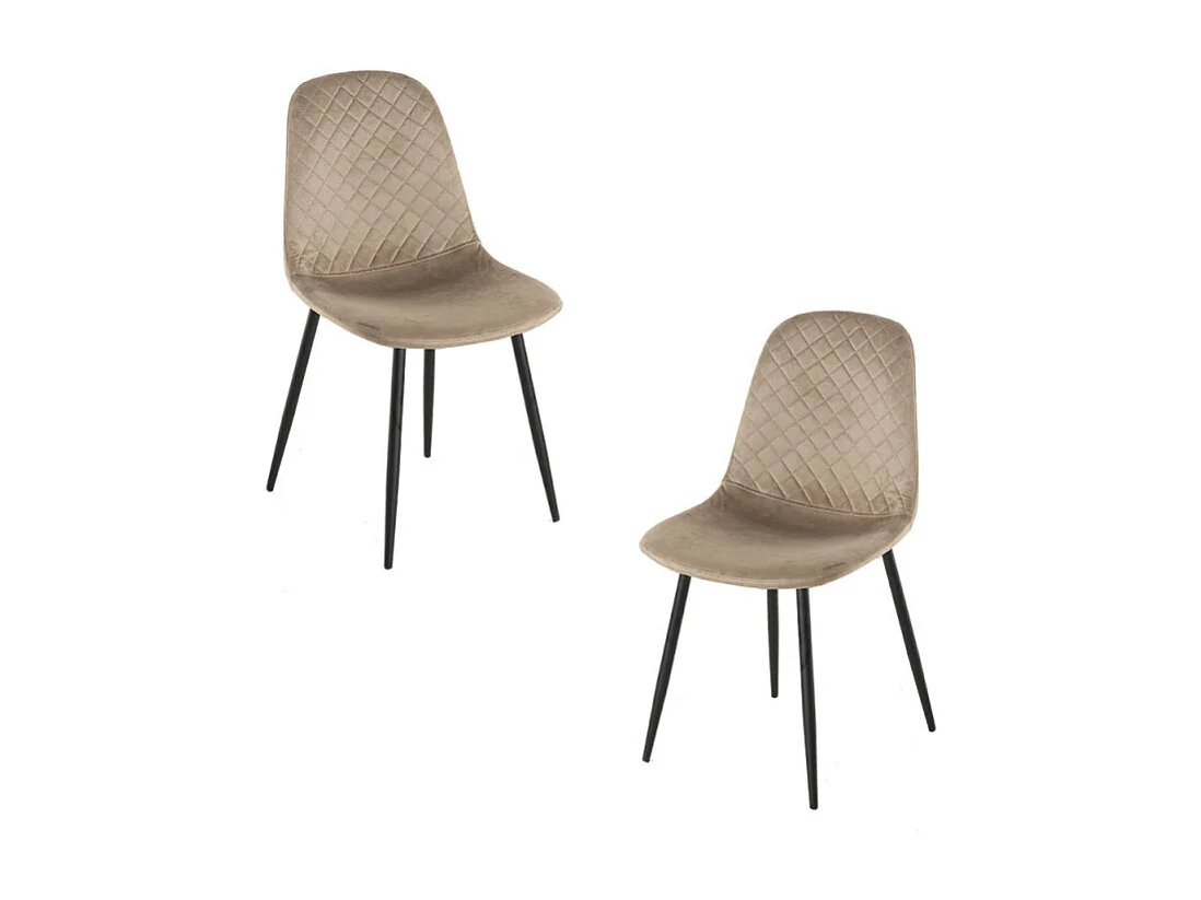 Packs Sillas Comedor - Pack 2 Sillas Boide - Beige