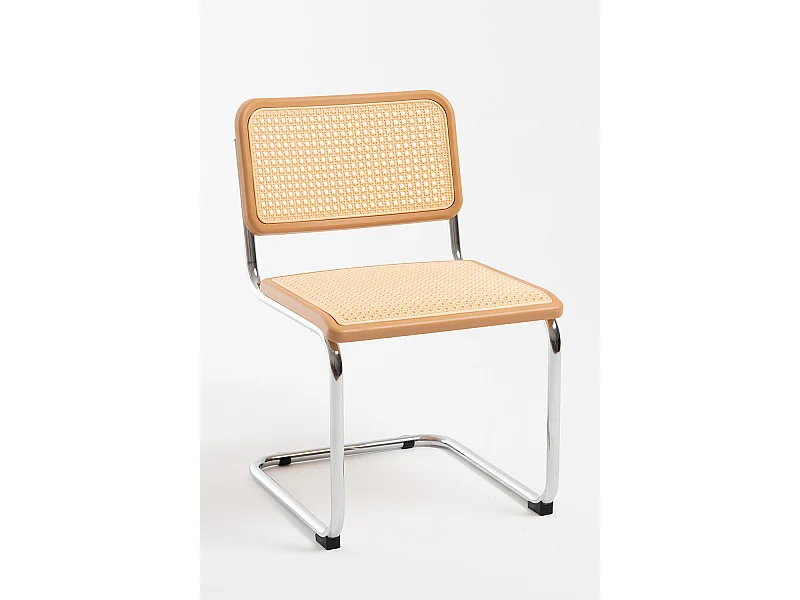 Sillas Comedor - Silla Chrome Blony - Madera Natural