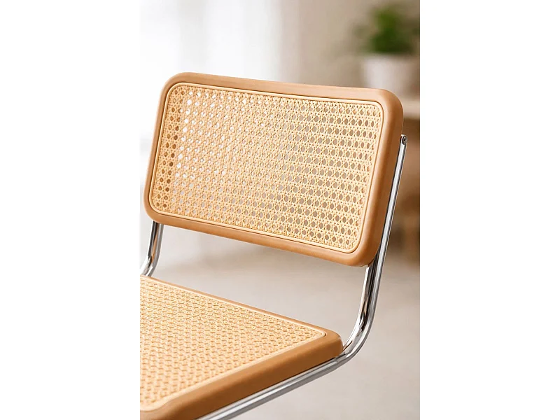 Sillas Comedor - Silla Chrome Blony - Madera Natural