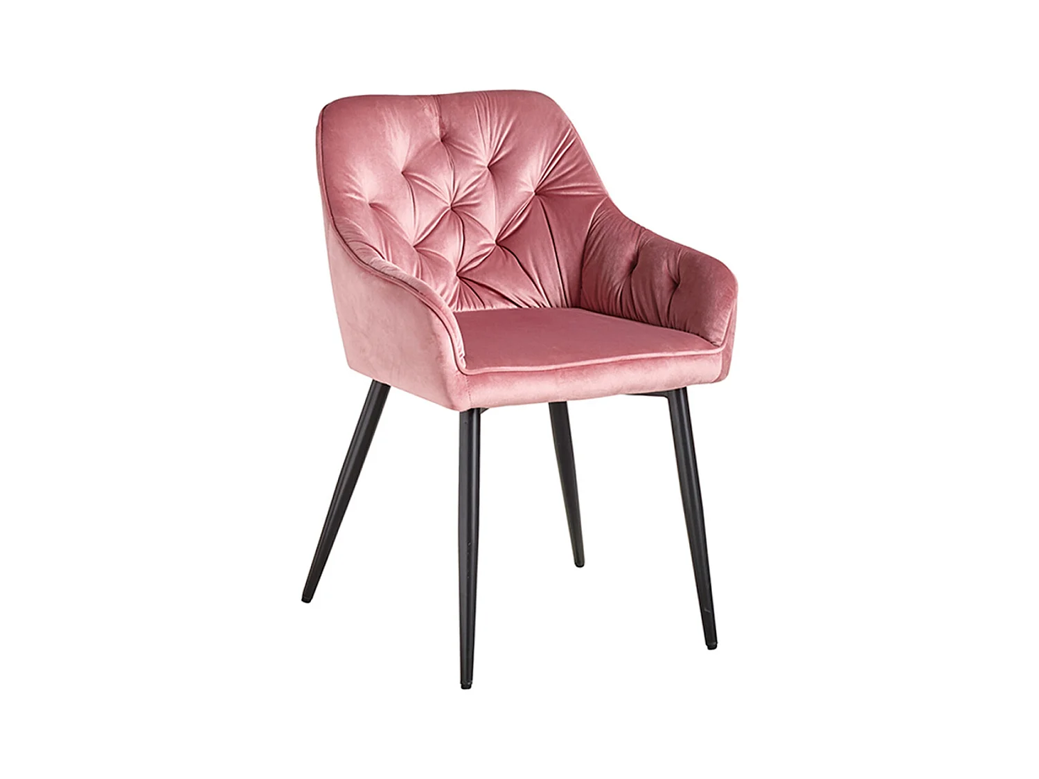 Sillas Comedor - Silla Salle Terciopelo - Rosa