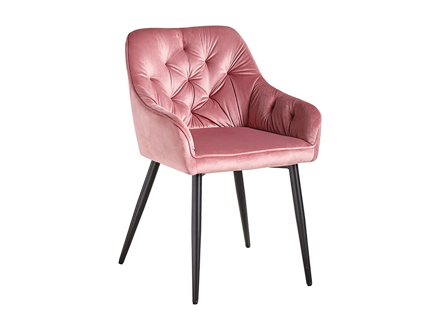 Sillas Comedor - Silla Salle Terciopelo - Rosa