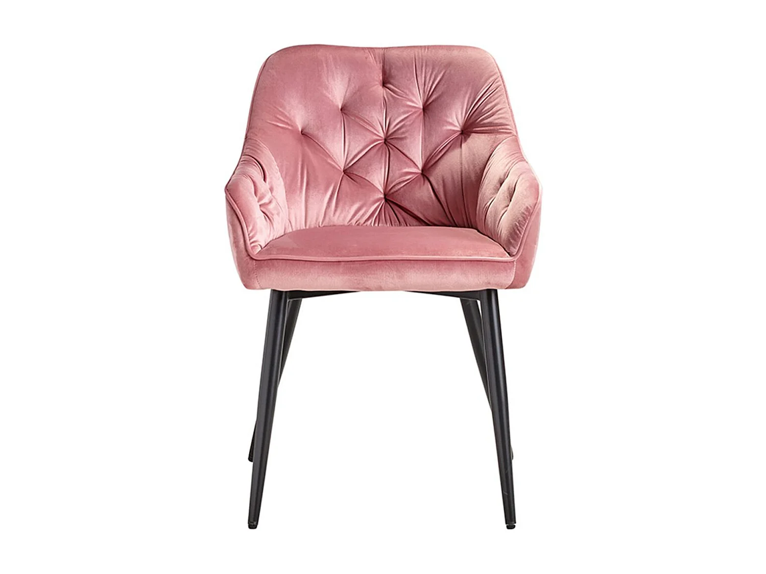 Sillas Comedor - Silla Salle Terciopelo - Rosa