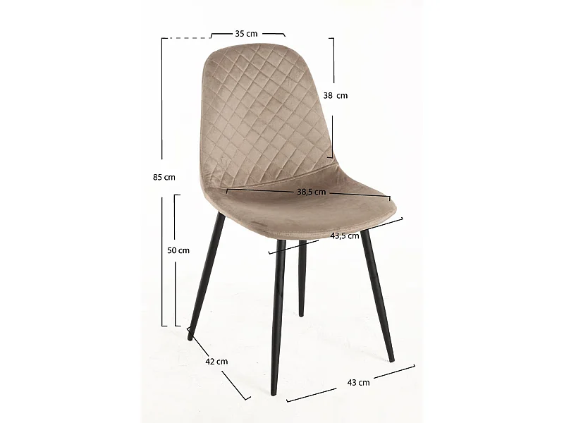 Packs Sillas Comedor - Pack 6 Sillas Boide - Beige