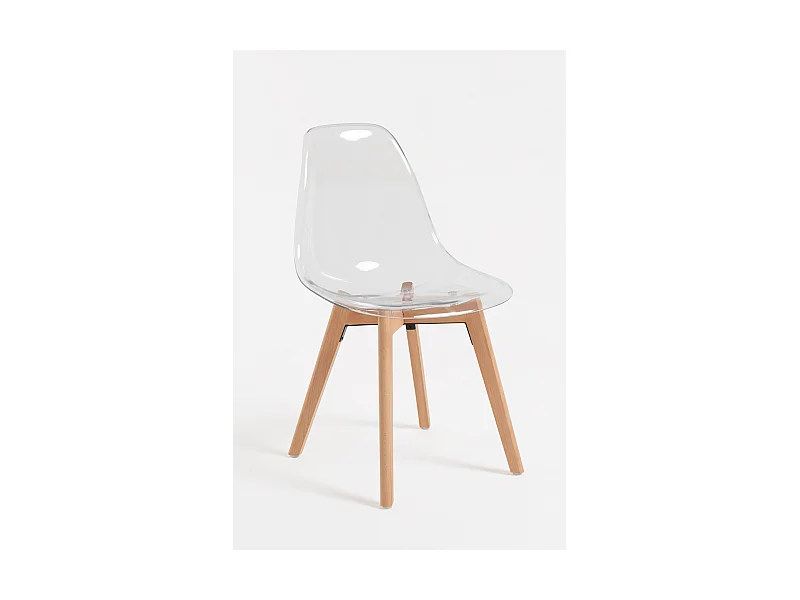 Sillas Comedor - Silla Kelen Transparente