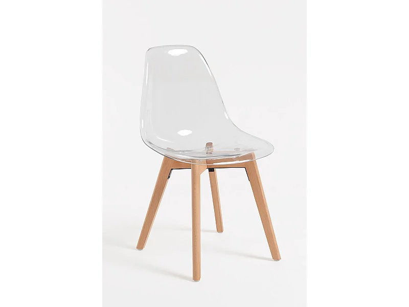 Sillas Comedor - Silla Kelen Transparente