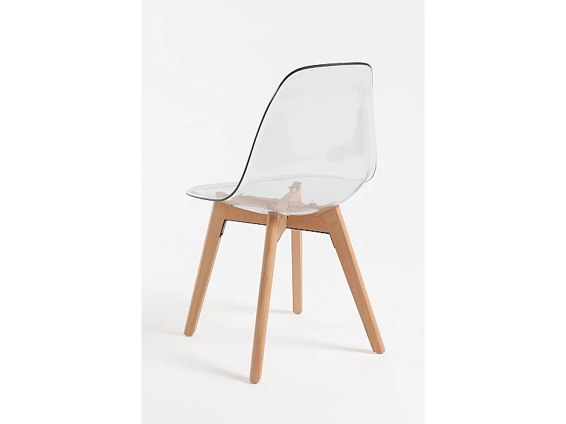 Sillas Comedor - Silla Kelen Transparente