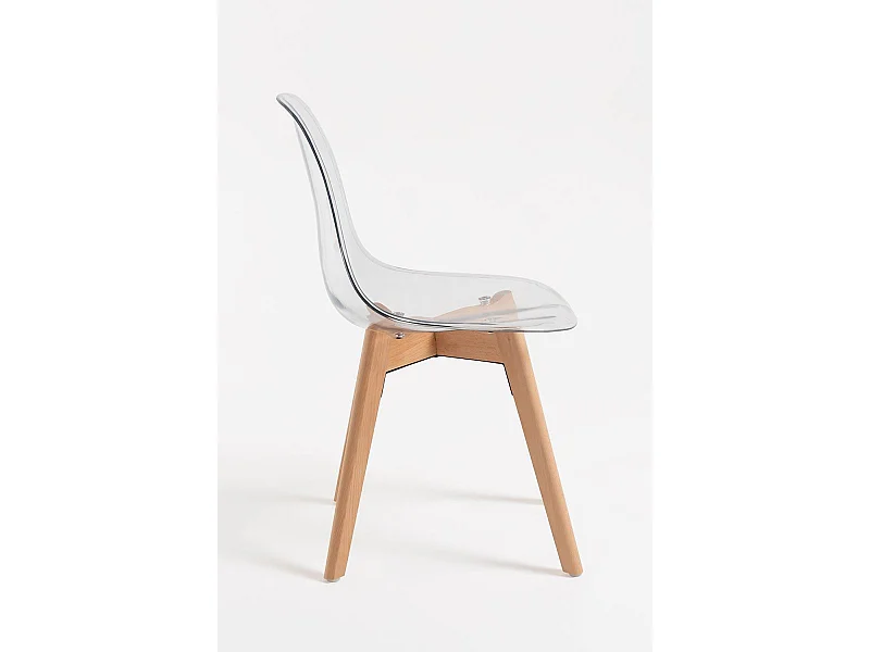 Sillas Comedor - Silla Kelen Transparente