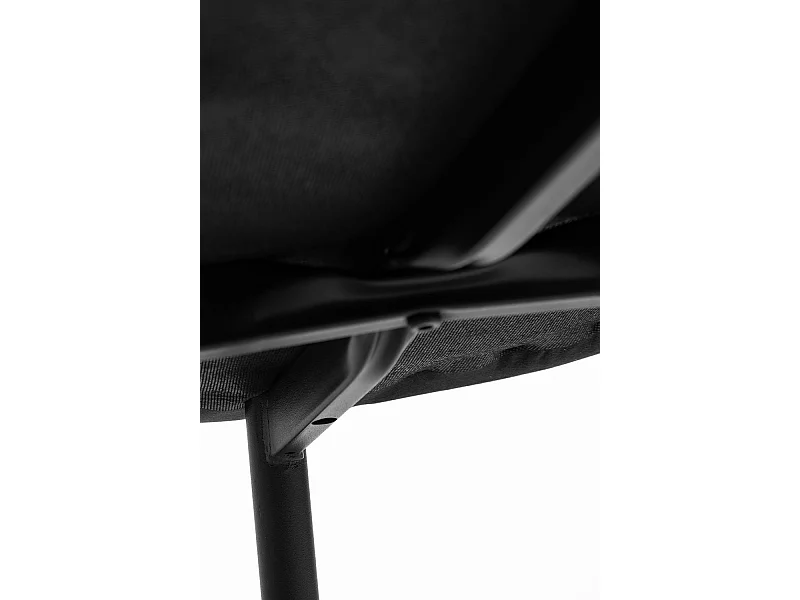 Sillas Comedor - Silla Dolphin Black Terciopelo - Gris