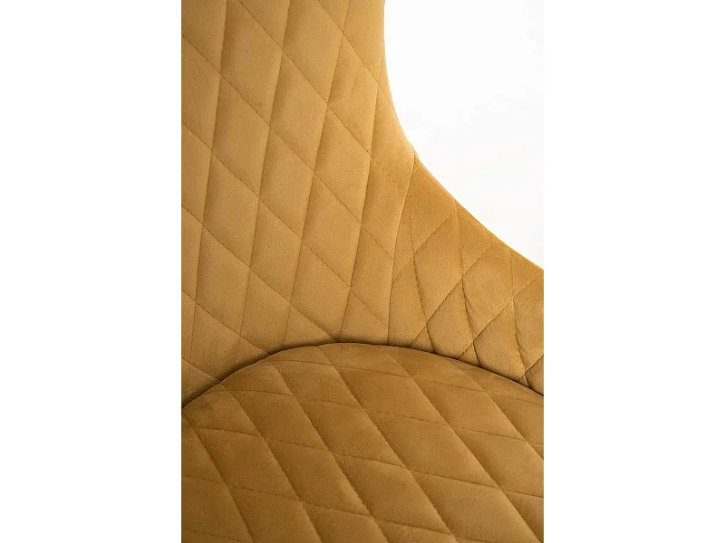 Sillas Comedor - Silla Sanda Terciopelo - Mostaza