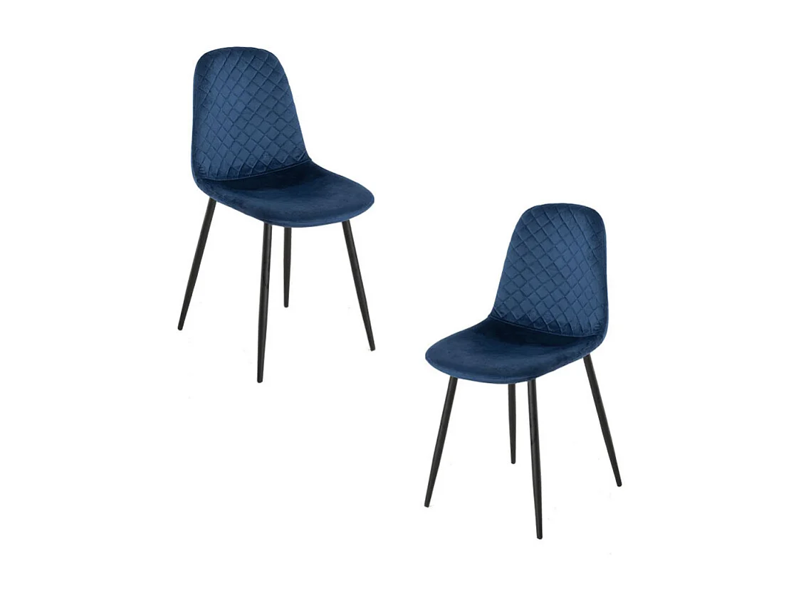 Packs Sillas Comedor - Pack 2 Sillas Boide - Azul