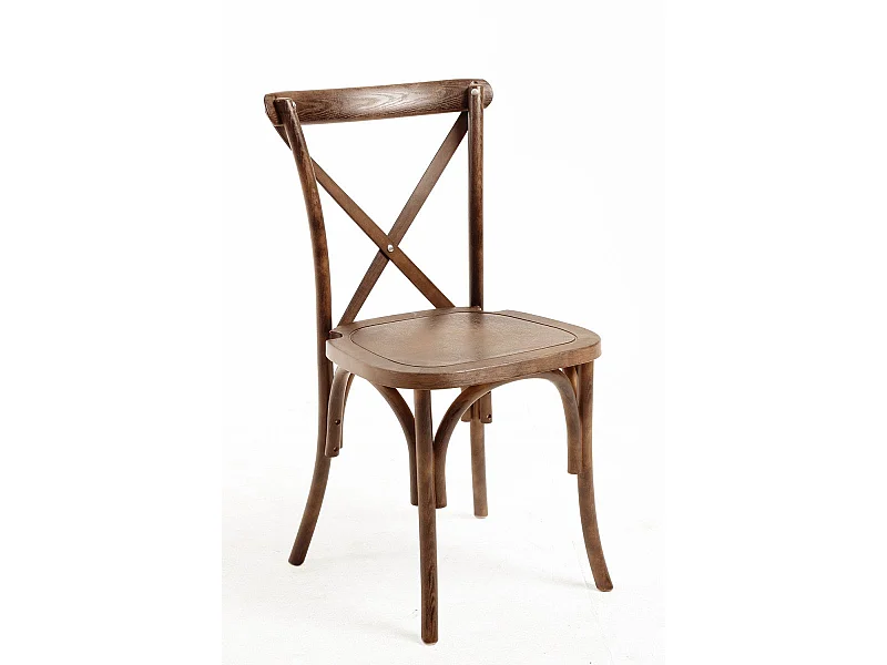 Sillas Comedor - Pack 4 Sillas Altea Polipropileno efecto Madera - Roble Claro