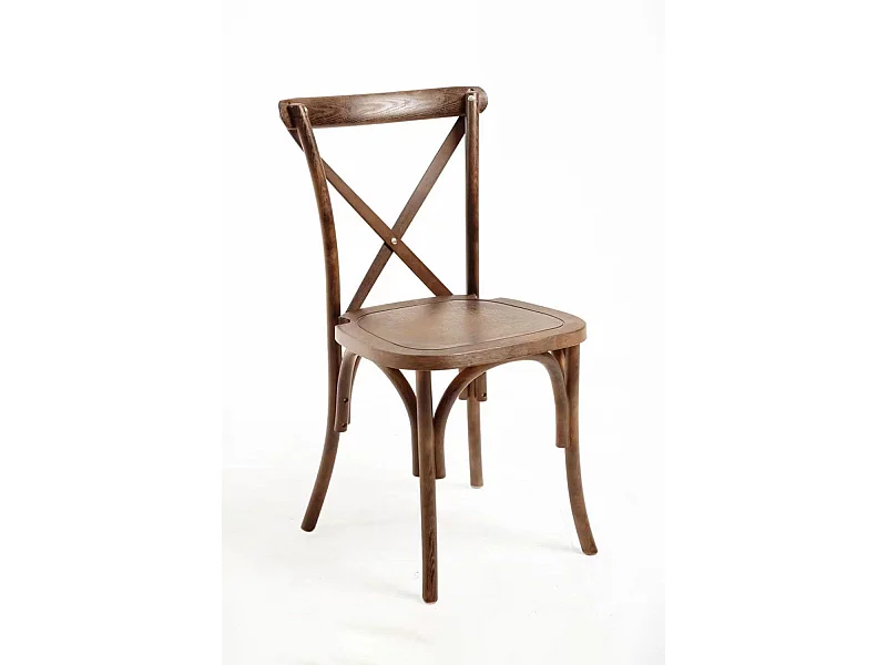 Sillas Comedor - Pack 4 Sillas Altea Polipropileno efecto Madera - Roble Claro