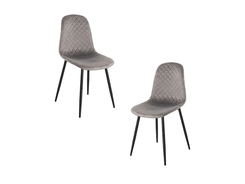 Packs Sillas Comedor - Pack 2 Sillas Boide - Gris