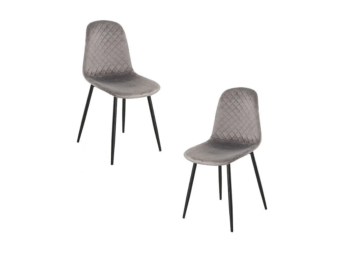 Packs Sillas Comedor - Pack 2 Sillas Boide - Gris
