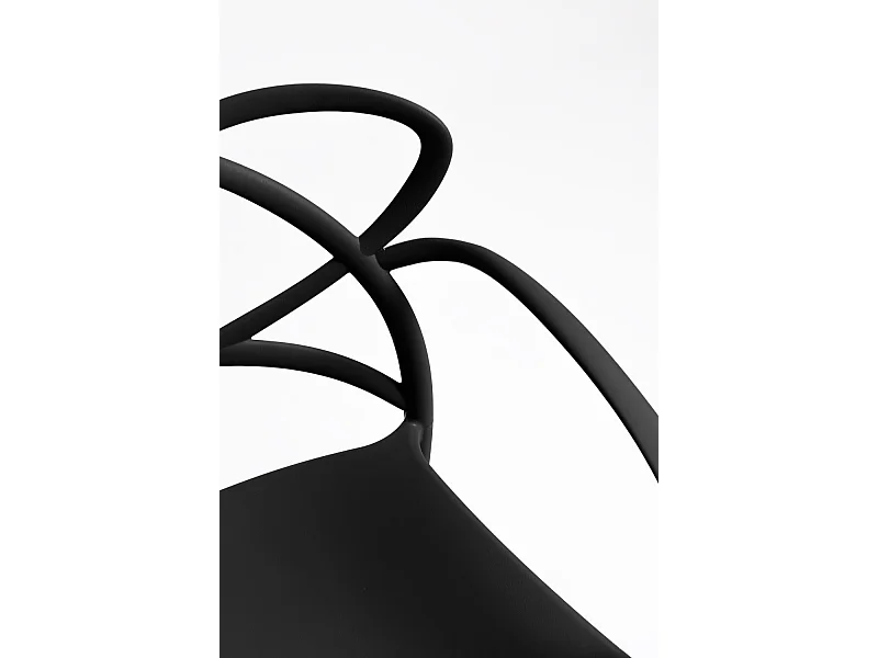 Sillas Comedor - Silla Vella con Reposabrazos - Negro