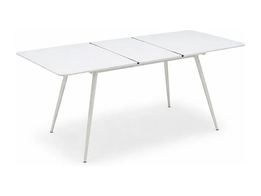 Estilo Nórdico - Mesa Extensible Tabela 120 - 160cm - Blanco