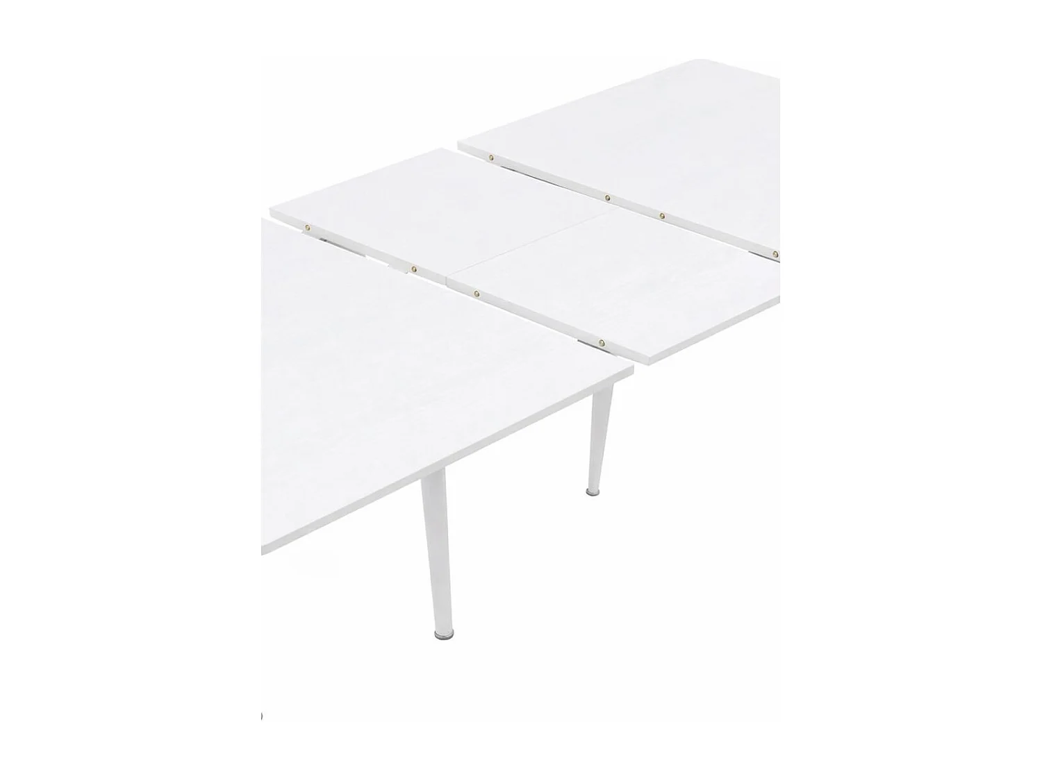 Estilo Nórdico - Mesa Extensible Tabela 120 - 160cm - Blanco